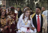 Bride and happy bridegroom at Deir ez-Zor
