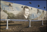 Always present....... Omnipotent president Assad - Palmyra