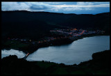 Sete Cidades after sunset