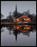 Late afternoon in my hometown Växjö