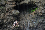 16 Sarah at falls cave 3149
