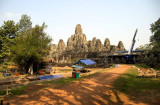 Archeological dig and finds Angkor Wat