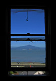 View of Mt.Tamalpais through  the Captains cabin window .. 4899