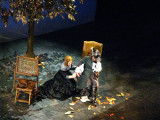 Final scene, Cyrano de Bergerac,<br/> Cyrano reads his letter to Roxane<br/> .. A1860