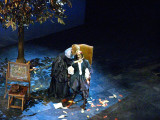 Final scene, 'Cyrano de Bergerac', Cyrano dies .. A1862