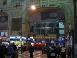 Inside the Stazione Centrale, schedule board .. A1772