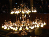 The central chandelier