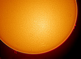 Sun in Ha April 20, 2008 approx 17:00
