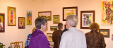 yzP1040055 Cynthia Reedy and friends at her art reception.jpg