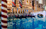 Las Vegas - Gondole inside of the Venetian - Gondole del Venetian