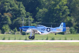 P-51  Mustang  Landing