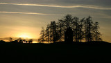 Approaching Knock Castle