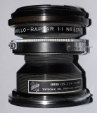 Wollensak Raptar 88mm f1.4 side view