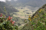 Cultivated volcano crater (Pululahua)