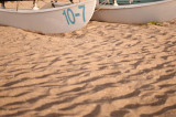 Boat on sand