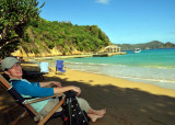 Relaxing at Blue Waters