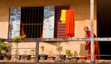 Monk at home in Vientiane