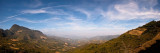 Nong Hat mountainscape panorama