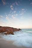 Wyadup Rocks waves at sunrise