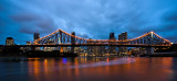 Brisbane Storm Cityscape panorama