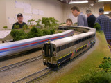 Dueling Amtrak San Joaquins.