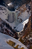 Lower Yellowstone Falls, Winter