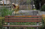 Lion Bench