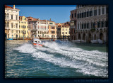 Speeding on the Canale Grande