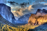 Cloudy Tunnel View (HDR)