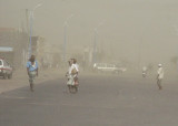 Sand storm Al Mukha
