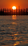 Coucher de soleil au pont de U-Bein