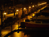 Evening Rain at the Port Angeles Boat Haven