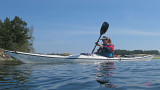 Fin paddling hemmåt oxå