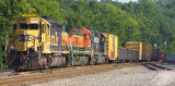 NS 143 with a Santa Fe snoot at Danville