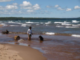 Enjoying Lake Superior