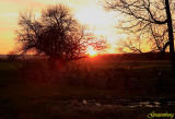 Getteysburg Battlefield Sunset
