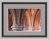 Arch Detail in 18x24 Frame, Triple-Matted