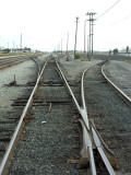 Empty upper yard view from north end (railroad west)