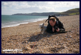 silliness on the beach