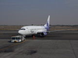 1030 15th November 07 Sama pushback at Sharjah Airport.JPG