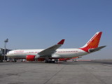 1210 21st November 07 Air India A330 on the ramp at Sharjah Airport.JPG