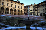 Piazza Vasari - Arezzo, Toscana