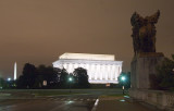 Monument & Lincoln Memorial