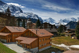 New homes and mountains, Wengen (1573)