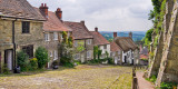 Looking down Gold Hill, Shaftesbury
