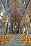 The nave, Salisbury Cathedral