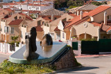 Sculpture and apartments, Miraflores