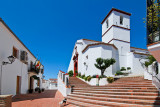 Steps and church, Cartajima