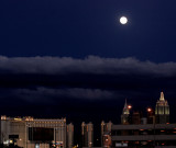 Moon over New York