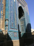 Samarkand - the incredibly beautiful Shah-i-zinda masoleum complex